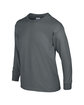 Gildan Youth Ultra Cotton®  Long-Sleeve T-Shirt CHARCOAL OFQrt