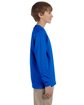 Gildan Youth Ultra Cotton®  Long-Sleeve T-Shirt ROYAL ModelSide