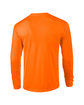 Gildan Adult Ultra Cotton® Long-Sleeve Pocket T-Shirt S ORANGE OFBack