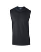 Gildan Adult Ultra Cotton® Sleeveless T-Shirt BLACK OFFront