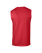 Gildan Adult Ultra Cotton® Sleeveless T-Shirt RED OFBack