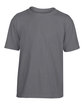 Gildan Youth Performance® Youth 5 oz. T-Shirt charcoal OFFront