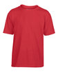 Gildan Youth Performance® Youth 5 oz. T-Shirt red OFFront