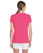 Gildan Ladies' Performance® Ladies' 5 oz. T-Shirt safety pink ModelBack
