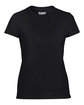 Gildan Ladies' Performance  T-Shirt BLACK OFFront