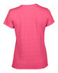 Gildan Ladies' Performance® Ladies' 5 oz. T-Shirt safety pink OFBack