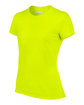 Gildan Ladies' Performance  T-Shirt SAFETY GREEN OFQrt