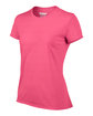 Gildan Ladies' Performance® Ladies' 5 oz. T-Shirt safety pink OFQrt
