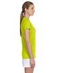 Gildan Ladies' Performance  T-Shirt SAFETY GREEN ModelSide