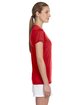 Gildan Ladies' Performance  T-Shirt RED ModelSide