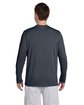 Gildan Adult Performance Long-Sleeve T-Shirt charcoal ModelBack