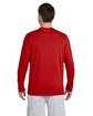 Gildan Adult Performance Long-Sleeve T-Shirt red ModelBack