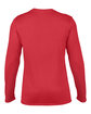 Gildan Adult Performance Long-Sleeve T-Shirt red FlatBack