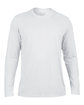 Gildan Adult Performance Long-Sleeve T-Shirt white OFFront