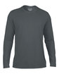 Gildan Adult Performance Long-Sleeve T-Shirt charcoal OFFront