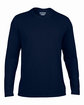 Gildan Adult Performance Long-Sleeve T-Shirt navy OFFront