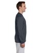 Gildan Adult Performance Long-Sleeve T-Shirt charcoal ModelSide