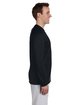 Gildan Adult Performance Long-Sleeve T-Shirt black ModelSide