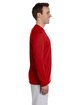 Gildan Adult Performance Long-Sleeve T-Shirt red ModelSide