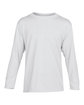Gildan Youth Performance® Youth 5 oz. Long-Sleeve T-Shirt WHITE OFFront