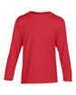Gildan Youth Performance® Youth 5 oz. Long-Sleeve T-Shirt RED OFFront