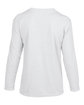 Gildan Youth Performance® Youth 5 oz. Long-Sleeve T-Shirt WHITE OFBack