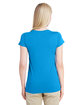 Gildan Ladies' Performance® V-Neck Tech T-Shirt MARBLED SAPPHIRE ModelBack