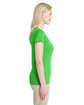Gildan Ladies' Performance® V-Neck Tech T-Shirt ELECTRIC GREEN ModelSide