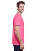 Gildan Adult Heavy Cotton™ T-Shirt azalea ModelSide