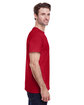 Gildan Adult Heavy Cotton™ T-Shirt red ModelSide