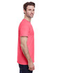 Gildan Adult Heavy Cotton™ T-Shirt coral silk ModelSide