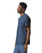 Gildan Adult Heavy Cotton™ T-Shirt HEATHER NAVY ModelSide