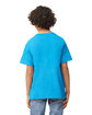 Gildan Youth Heavy Cotton™ T-Shirt heather sapphire ModelBack