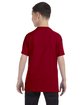 Gildan Youth Heavy Cotton™ T-Shirt cardinal red ModelBack