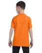 Gildan Youth Heavy Cotton™ T-Shirt s orange ModelBack
