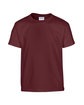 Gildan Youth Heavy Cotton™ T-Shirt maroon OFFront