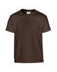 Gildan Youth Heavy Cotton™ T-Shirt dark chocolate OFFront