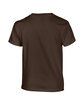 Gildan Youth Heavy Cotton™ T-Shirt dark chocolate OFBack