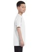 Gildan Youth Heavy Cotton™ T-Shirt WHITE ModelSide