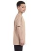 Gildan Youth Heavy Cotton™ T-Shirt sand ModelSide