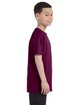 Gildan Youth Heavy Cotton™ T-Shirt maroon ModelSide