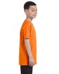 Gildan Youth Heavy Cotton™ T-Shirt s orange ModelSide