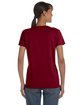 Gildan Ladies' Heavy Cotton™ T-Shirt GARNET ModelBack