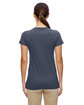Gildan Ladies' Heavy Cotton™ T-Shirt HEATHER NAVY ModelBack