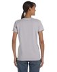 Gildan Ladies' Heavy Cotton™ T-Shirt SPORT GREY ModelBack