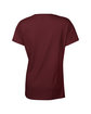 Gildan Ladies' Heavy Cotton™ T-Shirt MAROON FlatBack