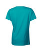 Gildan Ladies' Heavy Cotton™ T-Shirt TROPICAL BLUE FlatBack