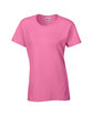 Gildan Ladies' Heavy Cotton™ T-Shirt azalea OFFront