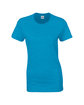 Gildan Ladies' Heavy Cotton™ T-Shirt heather sapphire OFFront