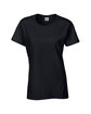 Gildan Ladies' Heavy Cotton™ T-Shirt black OFFront